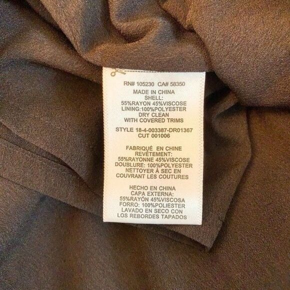 EQUIPMENT Black Anjelisa Lighting Bolt Dress NWT - Picture 10 of 11